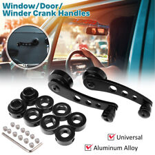 Pair Universal Car Black Billet Aluminum Manual Door Window Winder Crank Handle for sale  Shipping to South Africa