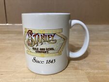 Caneca xícara de café cerâmica vintage Stanley Rule and Level Company Tools comprar usado  Enviando para Brazil