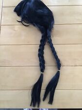 Long black plaited for sale  BRADFORD