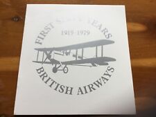 British airways first for sale  Shipping to Ireland
