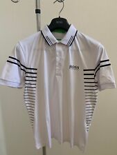 Camisa polo masculina Hugo Boss manga curta ajuste moderno - Média comprar usado  Enviando para Brazil