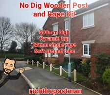 Wooden post rope for sale  TIPTON