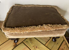 Vintage wooden upholstered for sale  SOUTHSEA