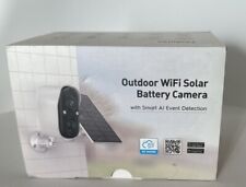 Used, Wireless Solar Battery Security Camera Outdoor 1080P Wifi Camera PIR 2 Way Audio for sale  Shipping to South Africa