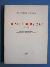 Balzac centenaire catalogue d'occasion  Toulon-