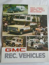 Gmc recreational vehicles for sale  KINGS LANGLEY