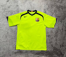 Camiseta deportiva de fútbol Nike FC Barcelona 2005-2006 para adultos talla L segunda mano  Embacar hacia Argentina