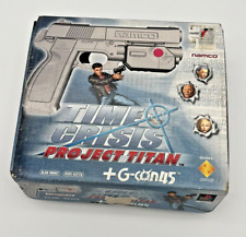 Pistola Time Crisis Project Titan & G Con 45 Playstation 1 PS1 one AUS usada en caja segunda mano  Embacar hacia Argentina