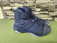 Nike LJ 2016 Lebron James Soldier 10 talla 12 medianoche azul marino 844378-444 segunda mano  Embacar hacia Mexico