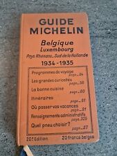 Ancien guide michelin d'occasion  Lons-le-Saunier