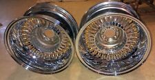 gold spoke wire wheels for sale  Bellevue