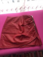 Zara leather skirt for sale  SHEFFIELD