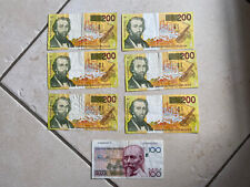 Lot billets francs d'occasion  Vieux-Boucau-les-Bains