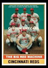 Banco Johnny Cincinnati Reds Big Red Machine personalizado cartão de arte ACEO traseiro em branco comprar usado  Enviando para Brazil