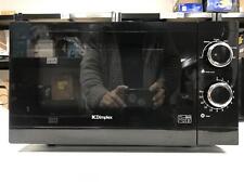 Dimplex  20L 800w Black Microwave 980533 Manual Dial simple Controls Black for sale  Shipping to South Africa