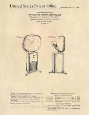 Usado, Philco Predicta Barber Pole Television Patent Art - Vintage Antigo 1958 TV -738 comprar usado  Enviando para Brazil