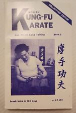 Karate Kung Fu Moderno: Hierro, Veneno Entrenamiento Manual por James Yimm Lee: Usado, usado segunda mano  Embacar hacia Argentina