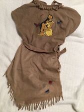 Disfraz de Halloween vintage de la tienda Disney Pocahontas para niño talla 4 segunda mano  Embacar hacia Argentina
