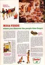 Sinclair Mesa Verde National Park Colorado Cliffs 1963 Estampa Vintage Ad-C-3.1 comprar usado  Enviando para Brazil