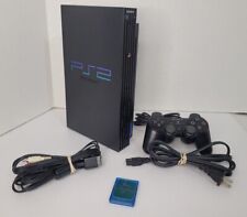 Pacote com 1 cartão de memória controle Sony PlayStation 2 PS2 Fat Console System , usado comprar usado  Enviando para Brazil