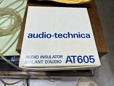 4x Audio Technica AT 605 acoustic feedback insulator feet for record player for sale  Shipping to South Africa