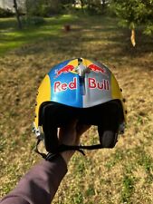 Capacete Red Bull Aviation Pilots sem viseira rachada - para exibição Repro Formula 1 comprar usado  Enviando para Brazil