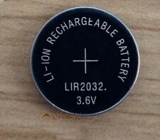 Batería Pila de Litio Recargable LIR2032 3.6V 40mAh Lithium Cell Button Battery segunda mano  Embacar hacia Argentina