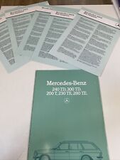 Mercedes brochure 300td for sale  NEWCASTLE UPON TYNE