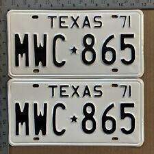 1971 texas license for sale  Milton Mills