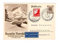 Usado, Cartão postal ilustrado dos Jogos Olímpicos da Alemanha 1936 - Papelaria postal correio aéreo - comprar usado  Enviando para Brazil