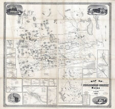 1858 map piscataquis for sale  Shipping to Ireland