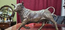 bronze statue taureau d'occasion  Expédié en Belgium