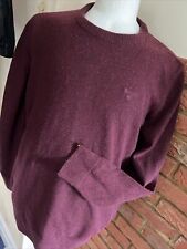 Barbour jumper red for sale  ST. NEOTS