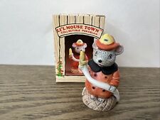Estatueta Lil Mouse Town bombeiro Russ Berrie porcelana 1 1/2” miniatura vintage F, usado comprar usado  Enviando para Brazil