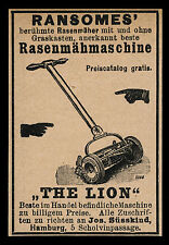 Alte reklame 1898 gebraucht kaufen  Hamburg