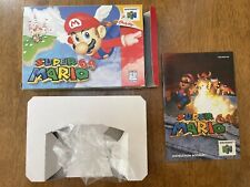 Super Mario 64 (Nintendo 64 N64) Apenas Caixa e Manual - EXCELENTE Estado! comprar usado  Enviando para Brazil