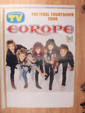 Poster concerto europe usato  Italia