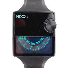 Usado, Vintage Nixon Watch 11G The Rubber Murf Like A Record Baby Watch 8", Funciona RARO! comprar usado  Enviando para Brazil