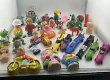Vintage Large LOT Rubber Plastic Metal Celluloid Children Toys Animals Cars Doll, used for sale  Shipping to South Africa