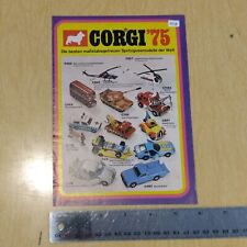 Corgi 1975 catalog for sale  Willow Street