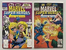 Marvel Super-Heroes 10 y 11, Marvel verano y otoño 1992 segunda mano  Embacar hacia Argentina