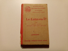 Livre 1942 latin d'occasion  Mirambeau