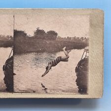 Stereoview card c1895 for sale  TELFORD