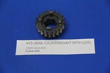 1991 88-92 CR500R CR500 Transmission Tranny Countershaft Gear #15 Fifth (20T), used for sale  Shipping to South Africa