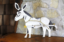 Vintage wood donkey for sale  Bluffton