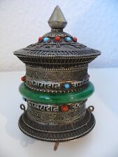 Gebetsmühle metall farbsteine gebraucht kaufen  Hannover