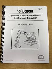 Bobcat e45 excavator for sale  WHITSTABLE