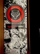 Bestial wolf skateboard for sale  BRADFORD