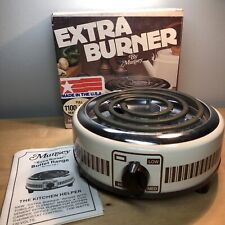 Placa quente Munsey Extra Burner modelo FB-1 fabricada nos EUA 1100 Watts 120v NBU comprar usado  Enviando para Brazil