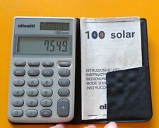 olivetti calcolatrice solar usato  Scicli